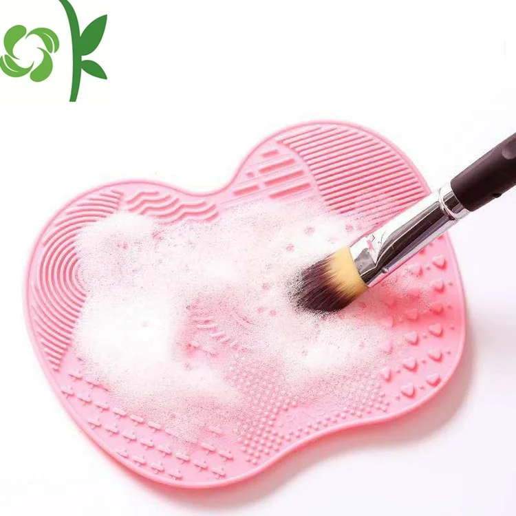OKSILICONE многоцветный коврик для чистки кистей макияжа косметических портативный