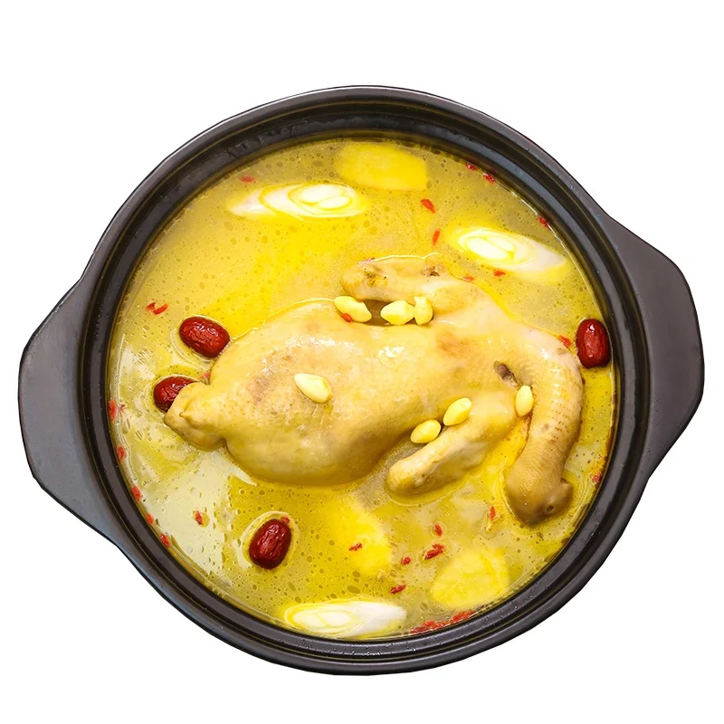 Mild Non-spicy clear soup base seasoning fast cooking seasoning Gingko condiments golden chicken soup