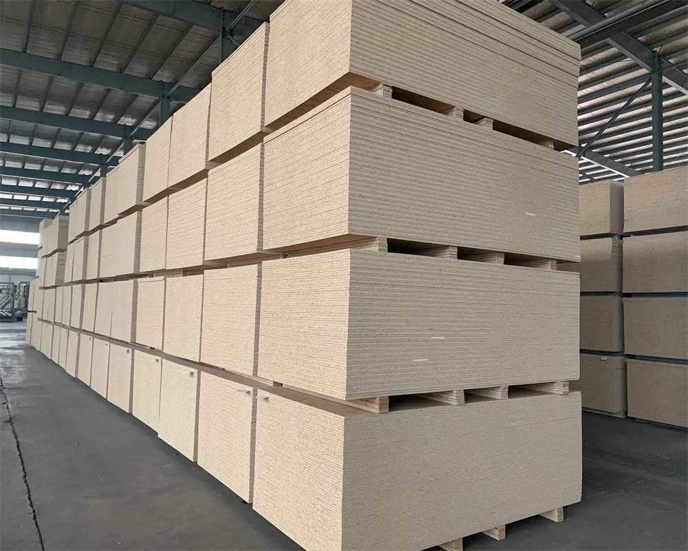 China Professional Manufacturer Factory Direct Sale 18mm Finished OSB Boards Particle Board for Indoor Decoration