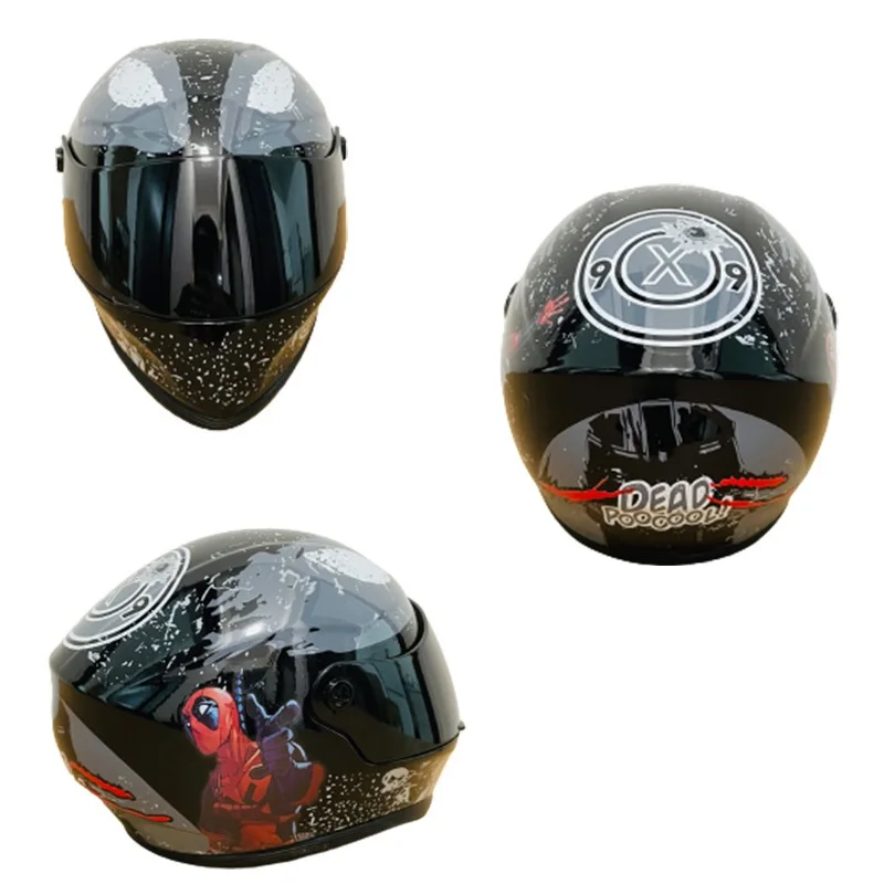 Motorcycle Bear helmet 33CM head circumference Cat pet lucky Cat small helmet prize doll doll helmet