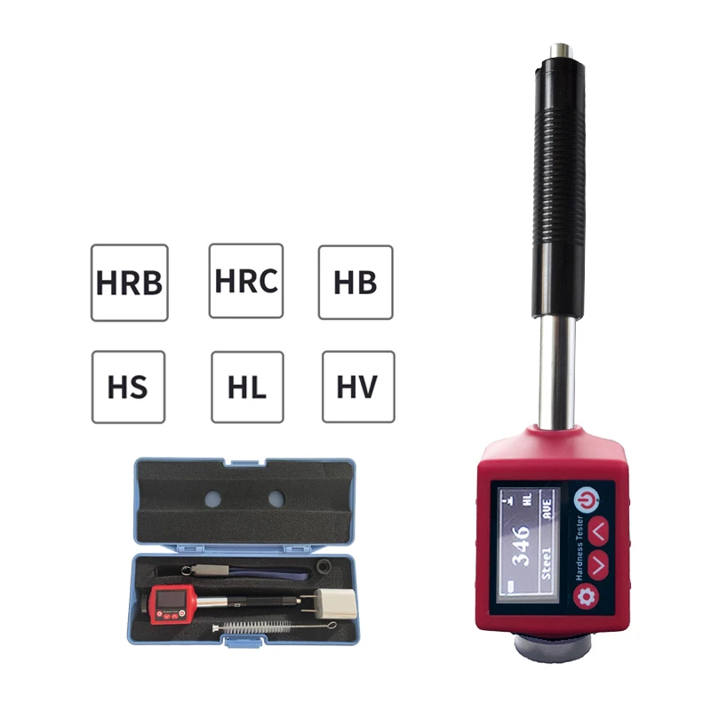 Портативный тестер твердости металла 6 в 1, детектор отливки из чугуна и стали, поддержка нескольких стандартов HL,HV,HRC,HRB,HB,HS (1600382444136)