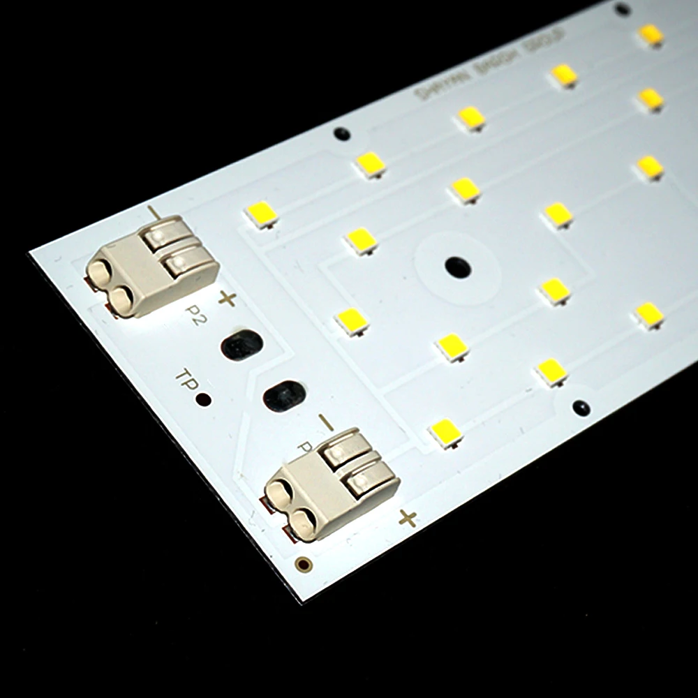  Стандартная Алюминиевая плата ZHAGA mcpcb 222X50 pcb со светодиодом smd3030 уличная лампа умная светодиодный