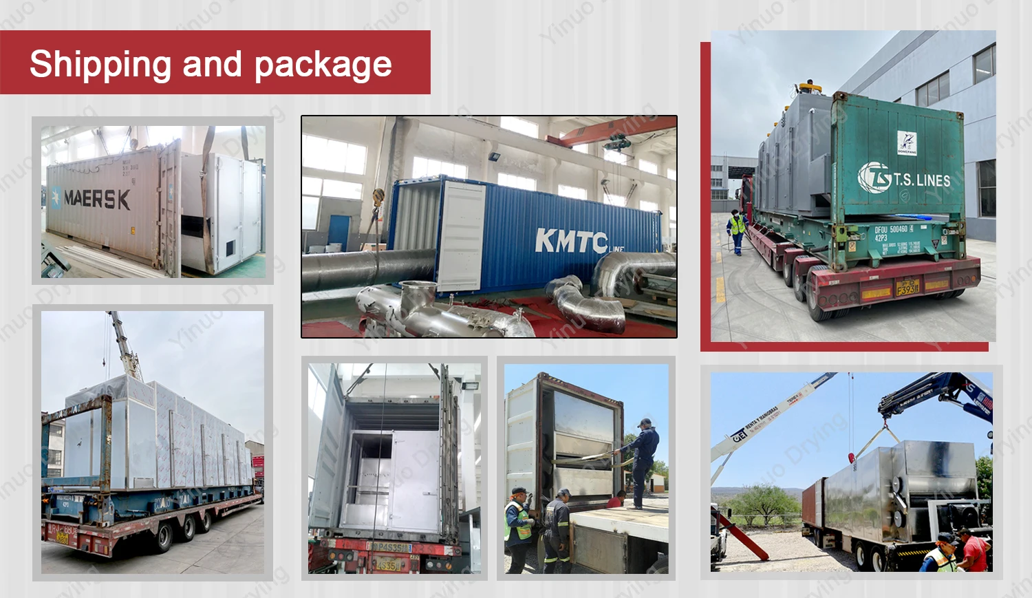 shipping and package
