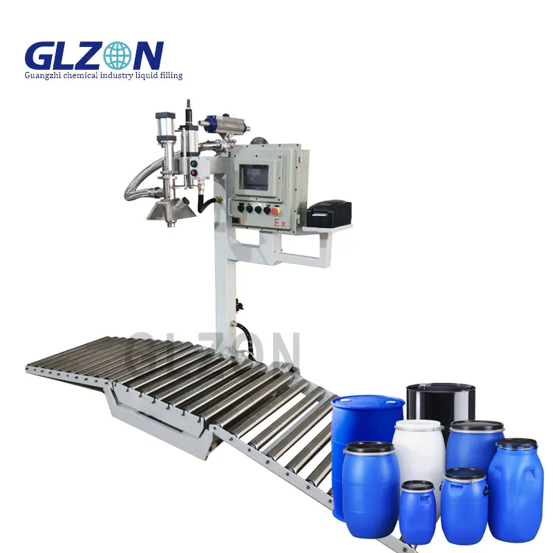 Interchangeable Gun Filling Machine for Filling 220L Paste Slurry/Non-Cured Rubber