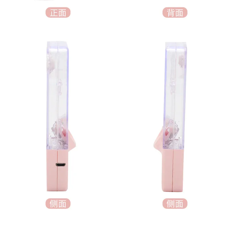 60ml tank New neck water refill device usb charging small portable hanging spray water desktop humidifier