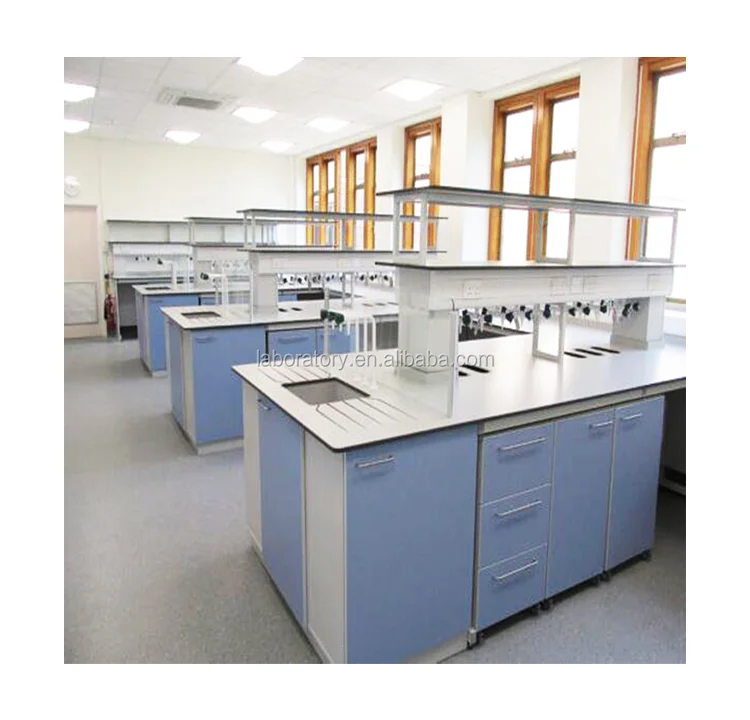 Lab furniture popular stainless steel sink bench cleaning work bench