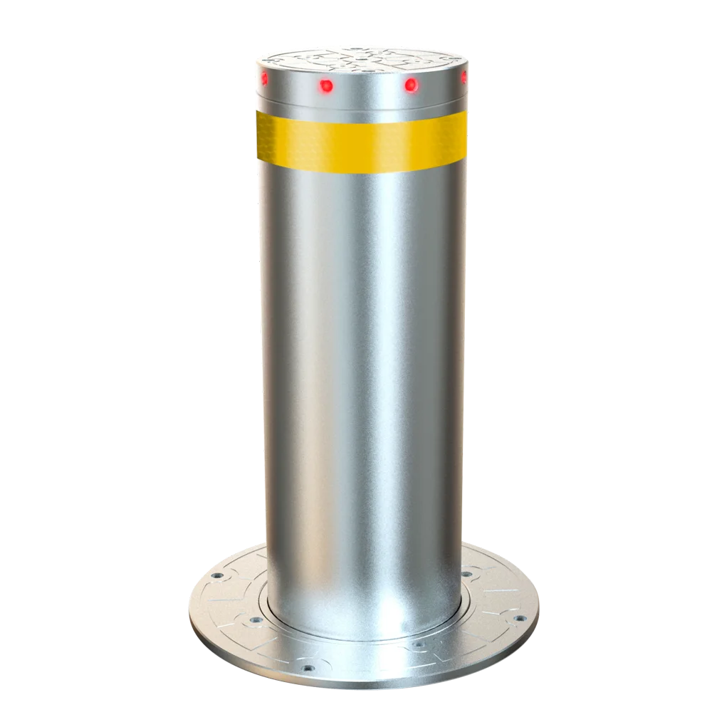 BISEN High quality automatic hydraulic rising bollard retractable electric bollard barrier