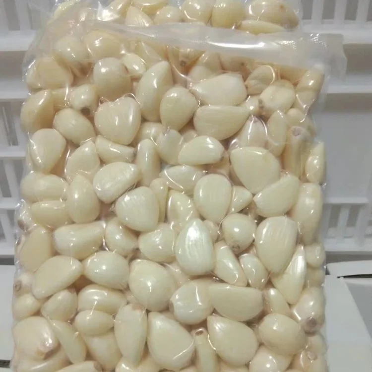 Поставщик WOHUA, свежий очищенный чеснок, 5 фунтов, очищенный чеснок, вакуумная упаковка, свежий очищенный чеснок из Китая