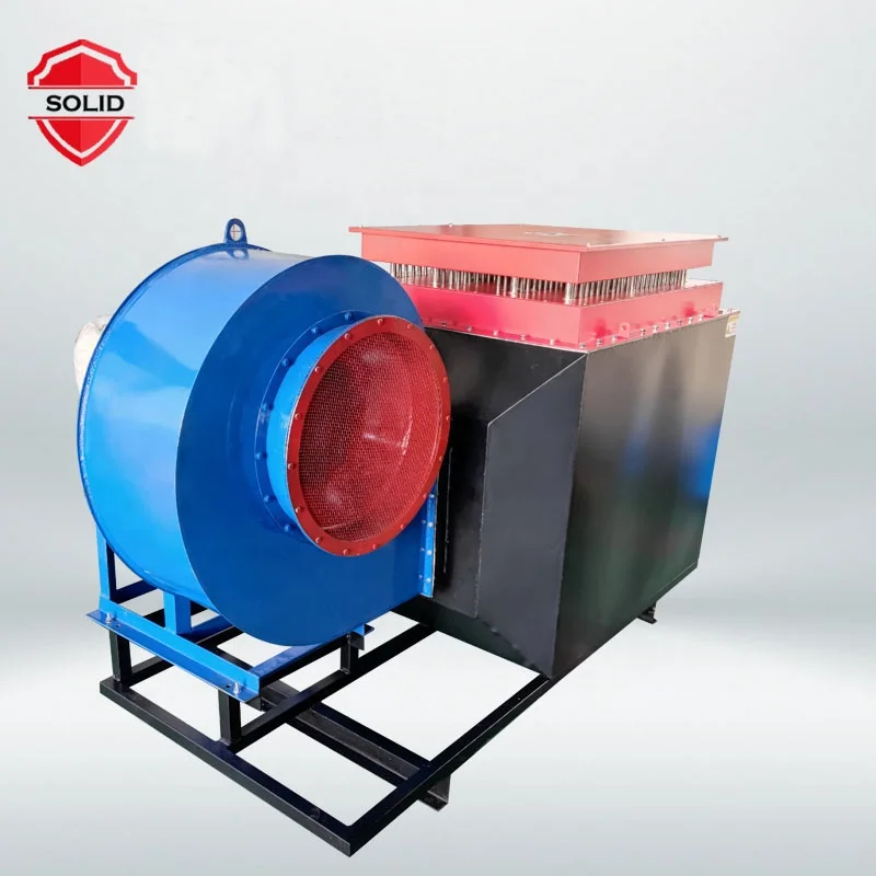 Тепличный нагреватель воздуха мощностью 50 кВт, Нагреватель воздуховода с воздуходувкой, Нагреватель воздуховода