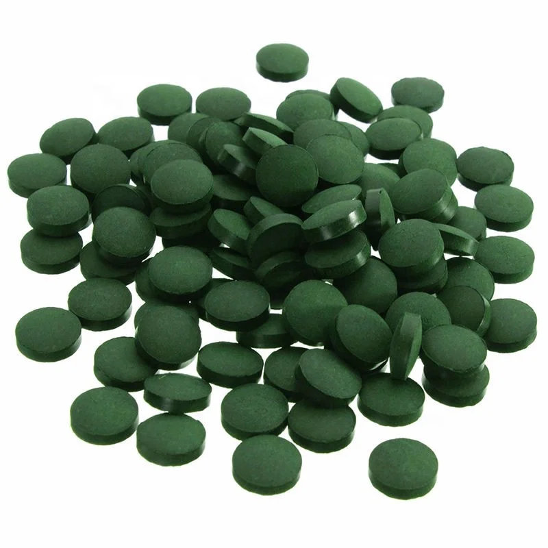 Health Supplement Organic Chlorella and Ginseng  Mixed Powder Tablets 500mg