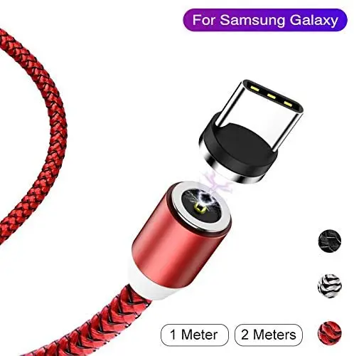 Горячая Распродажа 3 в 1 Магнитный 3A кабель для быстрой зарядки Micro Usb Type C передачи данных телефона Samsung Android