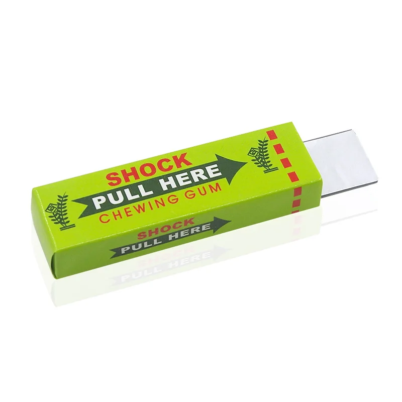 Electric Shock Chewing Gum Prank Toys Close-up Magic Tricky Props Street Joke Easily Magia Tricks