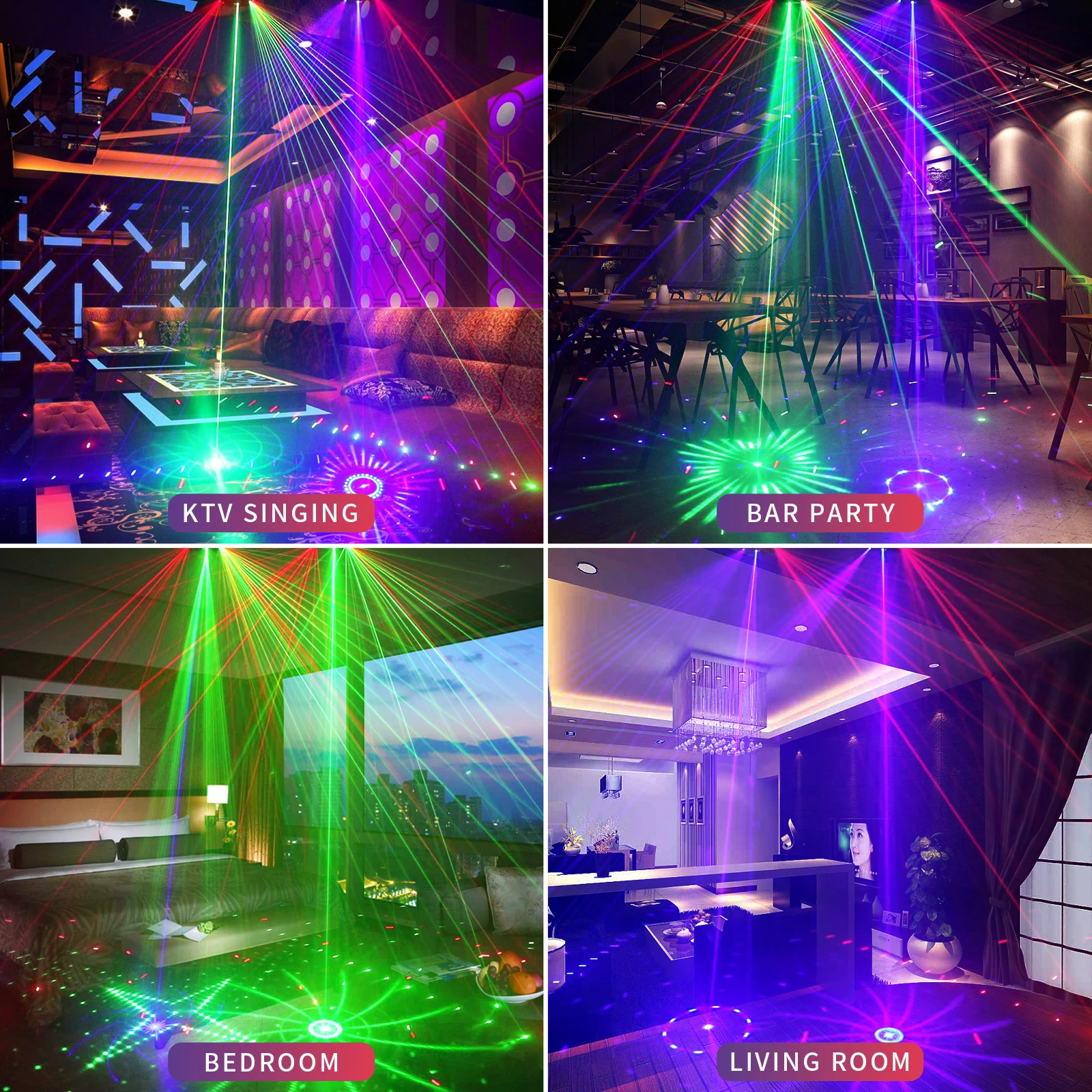 NEW 15 eyes UV LED stage lazer light Disco ball Moving head Beam lights DMX laser dance floor lights for night club