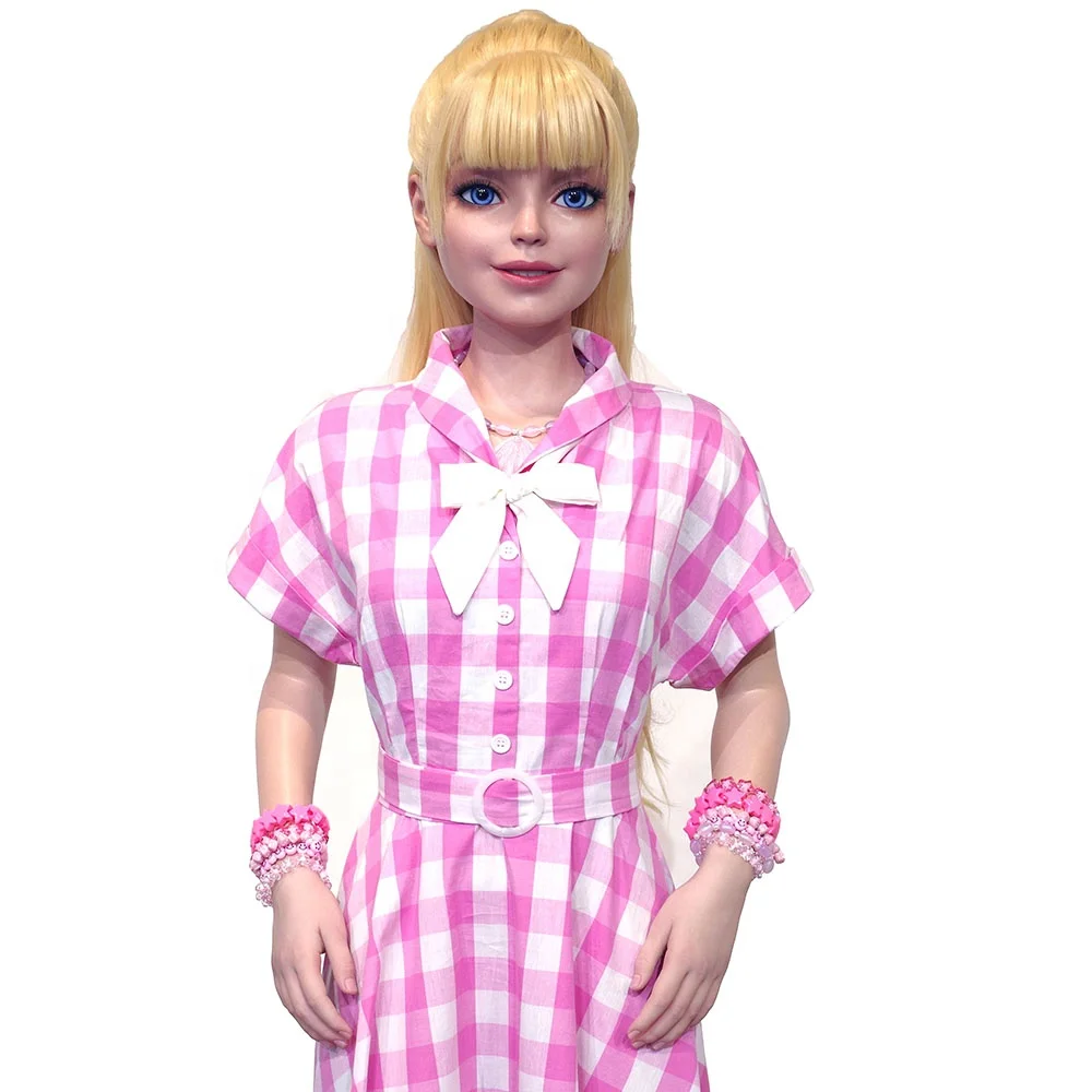 Life Size Resin Cartoon Movie Character Sculpture Super Realistic Silicone Wax Figure Statue For Indoor Playground Decor