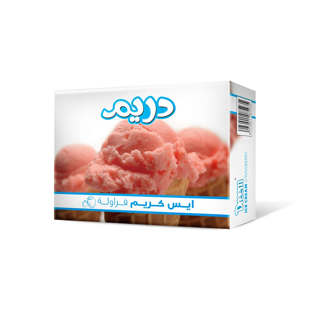 Hot Selling Halal Fresh Fruity Taste Strawberry Vanilla Ice Cream Powder Strawberry Flavor Ice Cream Powder On Selling