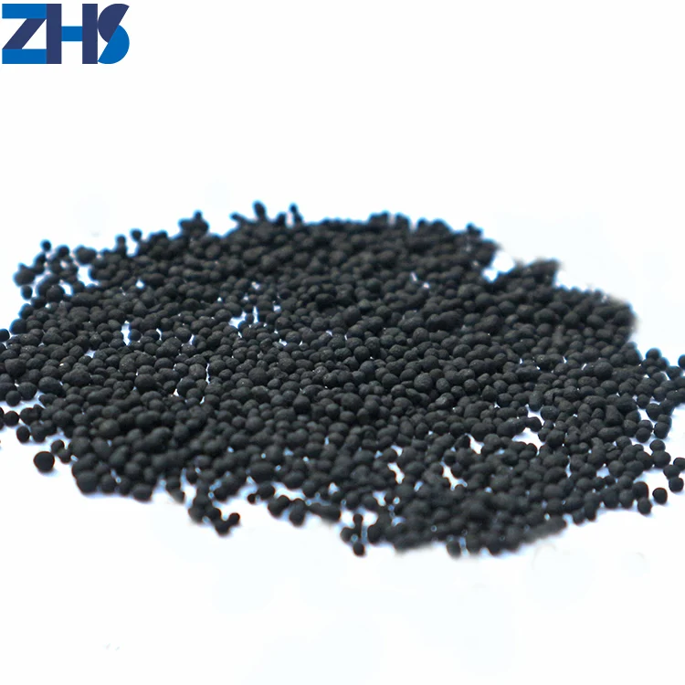 China ZHS factory OEM 800-1100mg/g high iodine activated carbon coconut shell ball for harmful gases