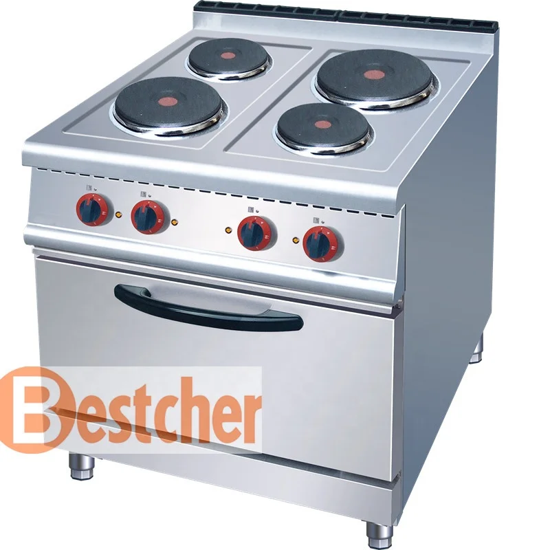 
Оборудование для кейтеринга BESTCHER, электрическая плита с 4 плитами и шкафом, CE ,ROHS,IEC, SAA 