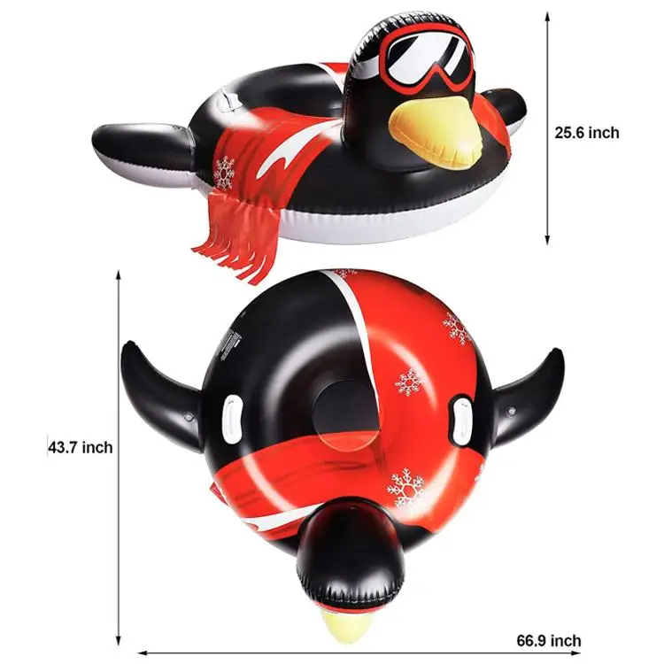 2023 hot sale Inflatable Snow Tube With Handle,Inflatable Rescue Sled for Kids,Inflatable Snow Sled for Adult