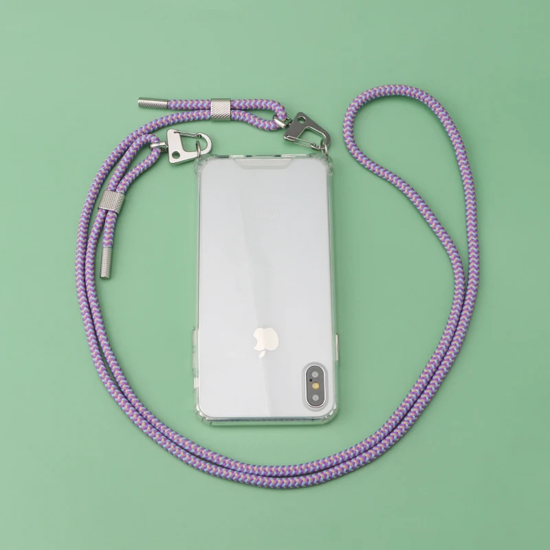 New Style Mobile Charms Phone Strap Custom Grip Holder Fabric Laces Necklace