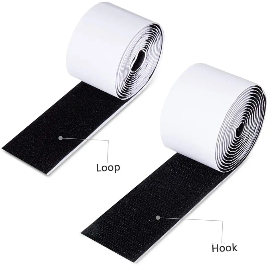 Self-adhesive Velcroes 20mm*25m Manufacturer Self Adhesive Printed Fastener Sticky Back Gum Hook and Loop Tape Supplier