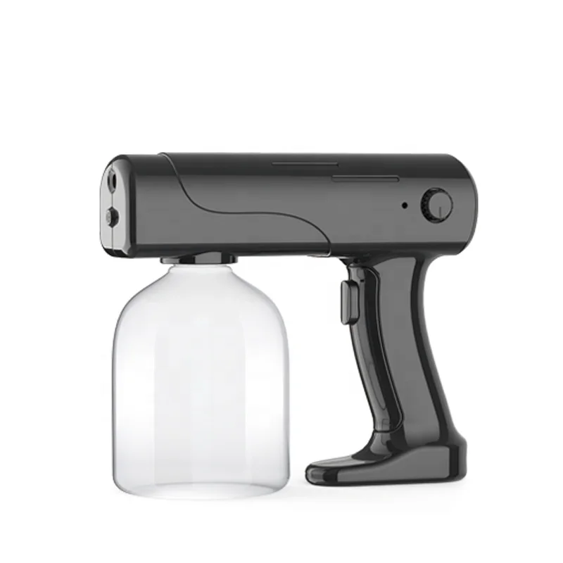 JM108-1 adjustable fogging knob 500ml usb sanitiser spray gun disinfection portable automatic nano sterilizer spray gun cleaner