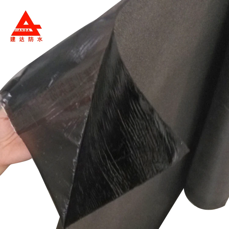 wet applied self adhesive bitumen waterproof membrane easy construction roofing material