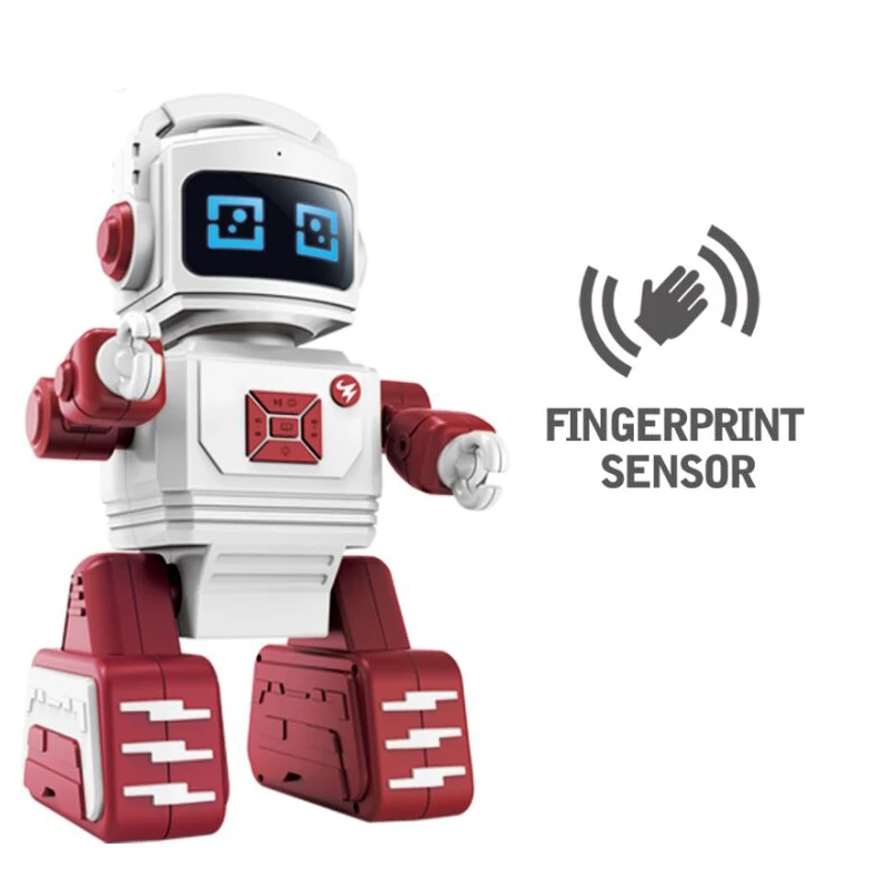 Remote control intelligent walking lighting sound smart rc kids robot toy