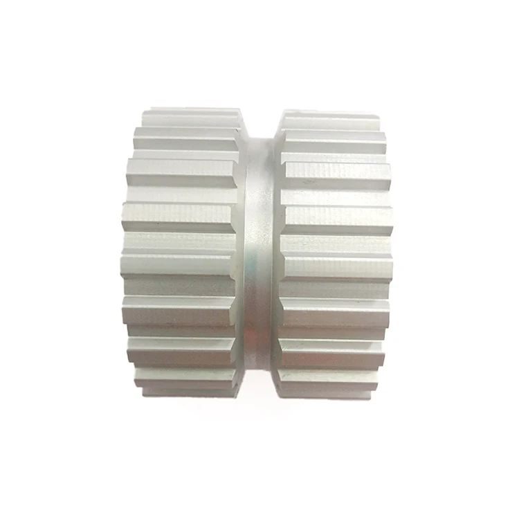 Customize aluminium HTD MXL XL L embroidery machine timing belt pulley