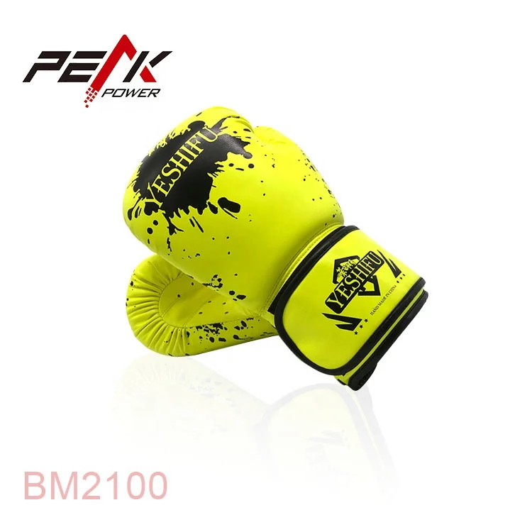 Профессиональные боксерские перчатки из ПУ кожи для тренировок, 10 унций