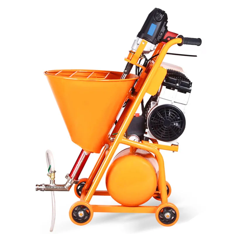 Xieli Machinery Imported high pressure fireproof JS waterproof coating mortar spraying machine