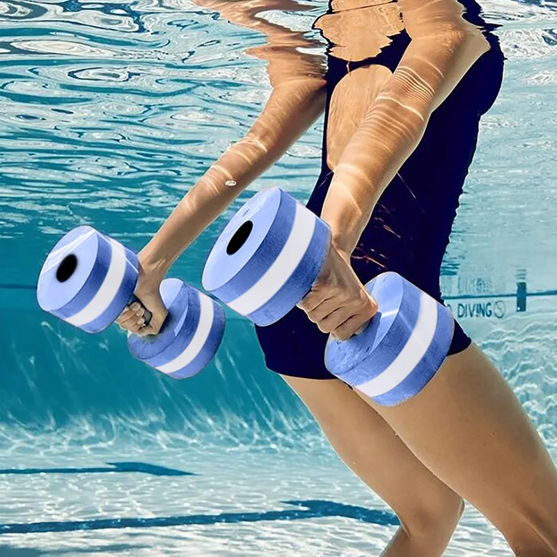 Hot Selling Swimming Aerobics Aqua Water Fitness Exercises Equipment Floating Dumbbell