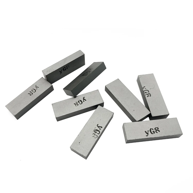 YG8 YG9 YG15 YG6X YG11C YW1 YW2 YG20 Tungsten carbide cutter flat bar for machining various materials