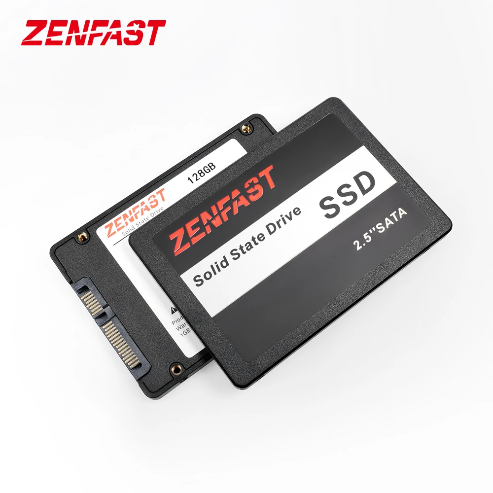 ZENFAST 64GB 128GB 256GB 512GB 1TB 2TB 3D NAND Flash Drive 2.5 inch SATA III Hard Disk SSD For Laptop / Desktop