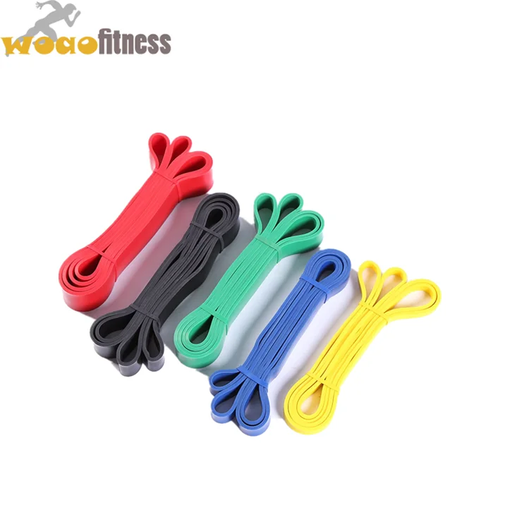 High Quality 11-Piece TPE Loop Bands Set Latex Resistance Tube for ABS Exercise Workout Fitness Training Kits