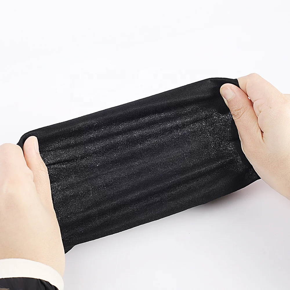 100 PCs Hotel beauty cheap price China bamboo charcoal fiber for disposable cotton towel