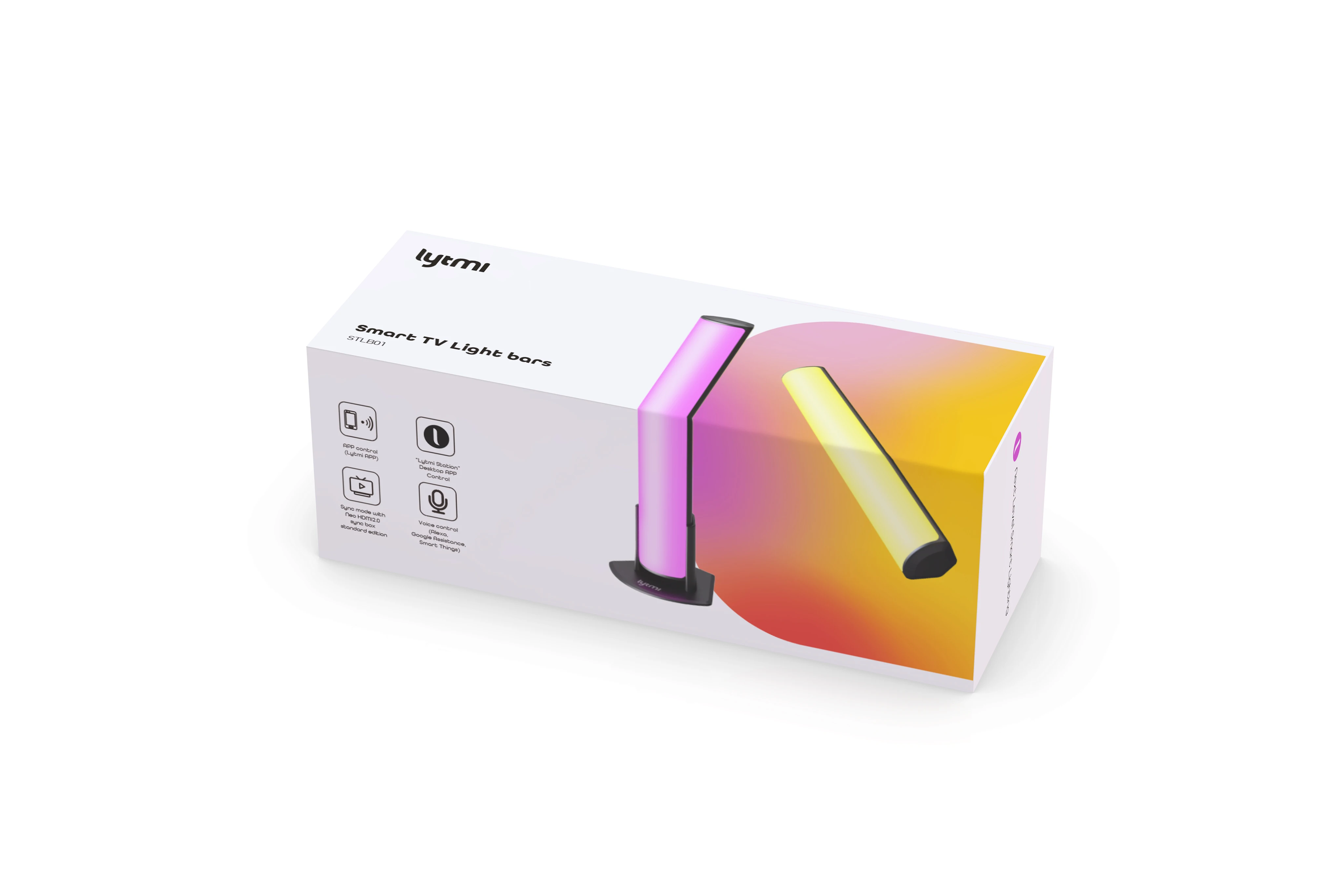 New Lytmi LED Light Bars RGB Smart Gaming Multi Lights Sync to PC Screen & Music Voice Control Ambient  LED Backlight