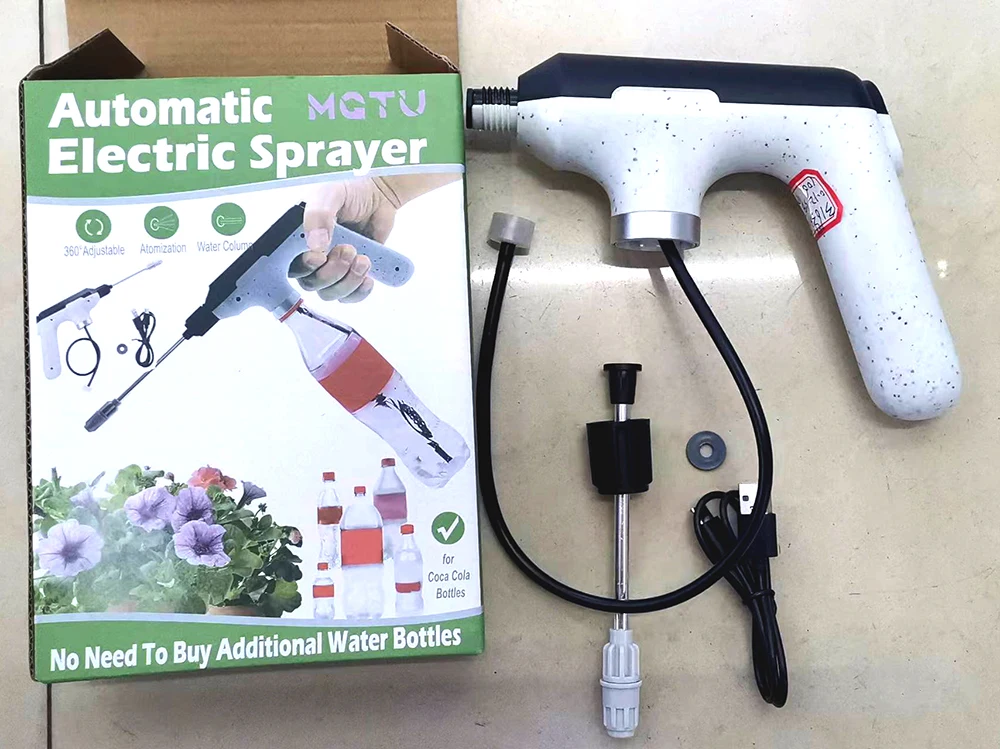 Electric Garden Spray Automatic Plant Mister USB Rechargeable Portable Garden Sprayer for Watering Fertilizing Cleaning