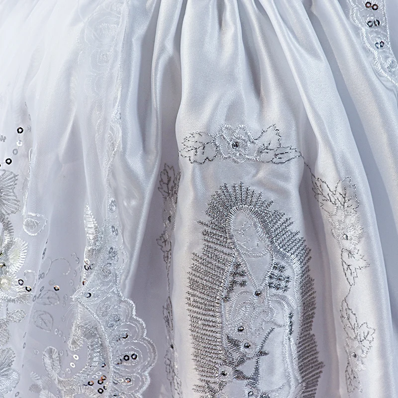 Baby Girl Baptism Dresses  Christening Dresses With Soft Satin Fabric