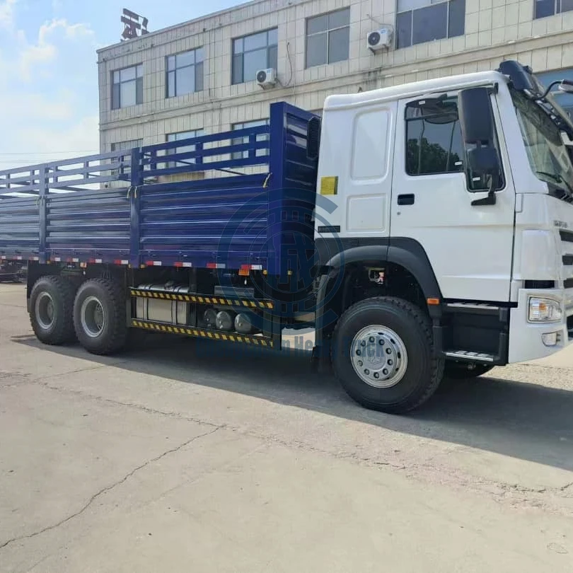 High Quality Sinotruk cargo truck 6x4 with Full Trailer for Ethiopia