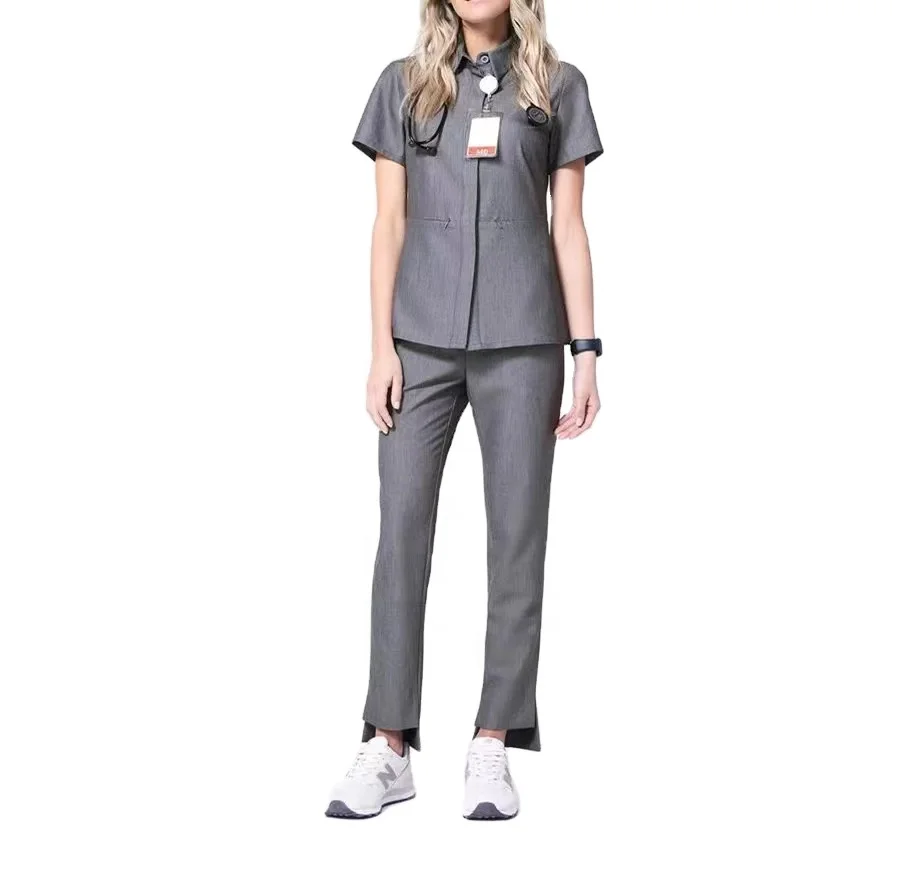 High quality  cute scrubs sets nurse scrubs uniform set medical scrub suit for nursing