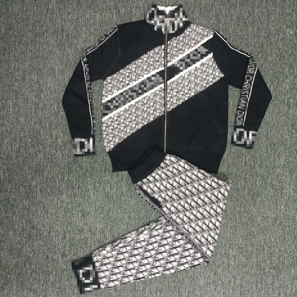 women high quality wholesale jogging suits women sweater two piece set jogging track suit