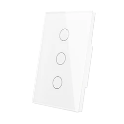 Tuya Smart Alexa Switch Wifi Smart Home Automation 3 Gang Touch Switches