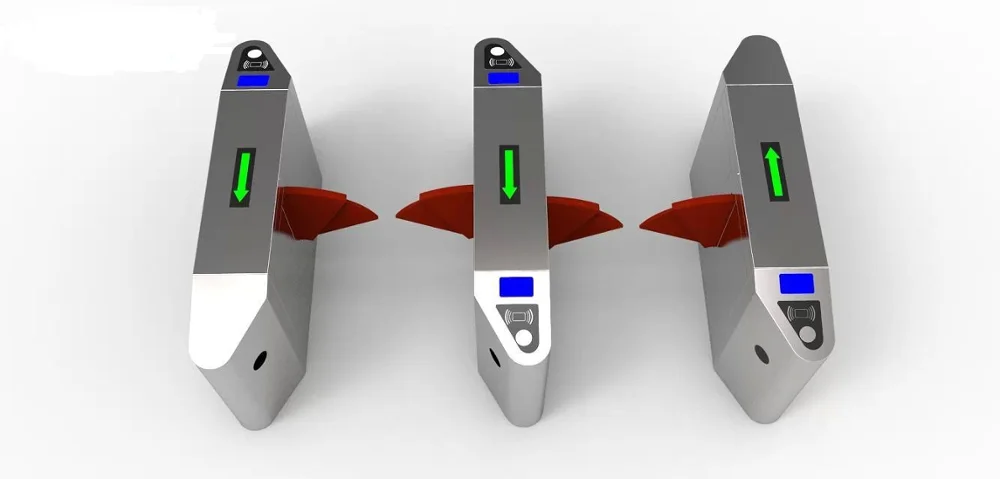 flap barrier access control turnstile door for pedestrian