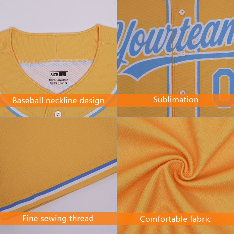 Oem Cheap Blank Fashion Baseball Jersey Style Shirt Wholesale Plain Baseball Jerseys Custom Your Team T-shirts