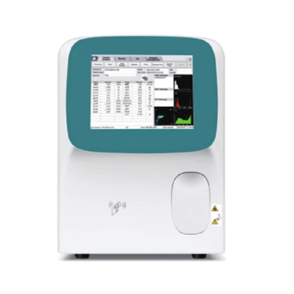 DF55 VET 5 Part Automatic Animal Blood Analyzer Veterinary Laboratory Blood Test Equipment Hematology Analyzer