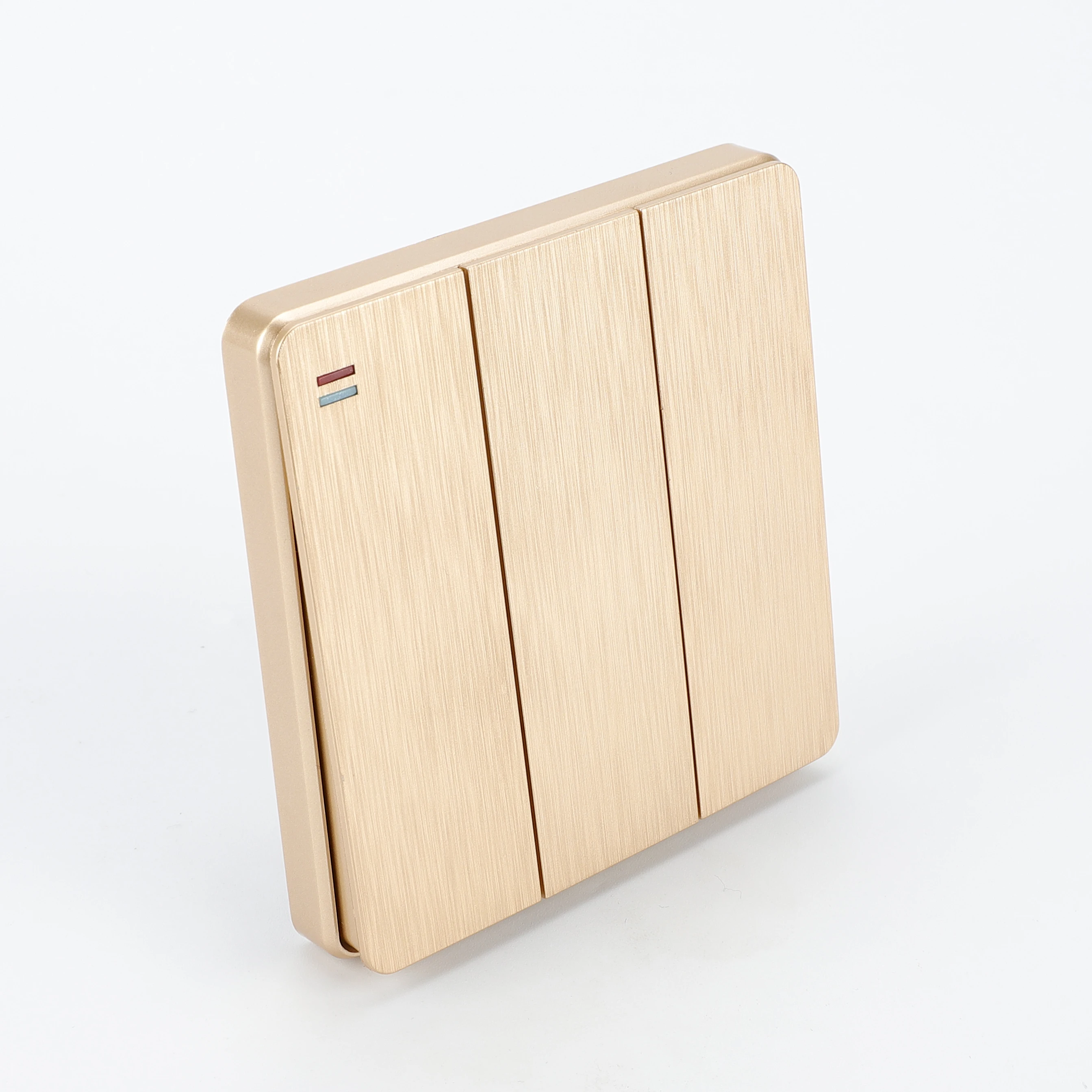 Universal Wall Switch Way Wall Sockets and Switches 4 Gang 1/2 Sonoff Smart Switch Hot-selling Brushed Panel White 16A 3 Years