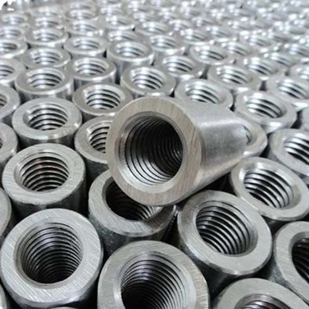 Threaded Mechanical Splice Coupler, Rebar Splicing Coupler, Rolling Parallel Threading Rebar Coupler