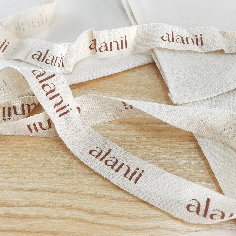 Chuanghua Custom Logo Printed Envelope Muslin Calico Pillow Wallet Pouch Bag Natural Ribbon Canvas Envelope Dust Bag