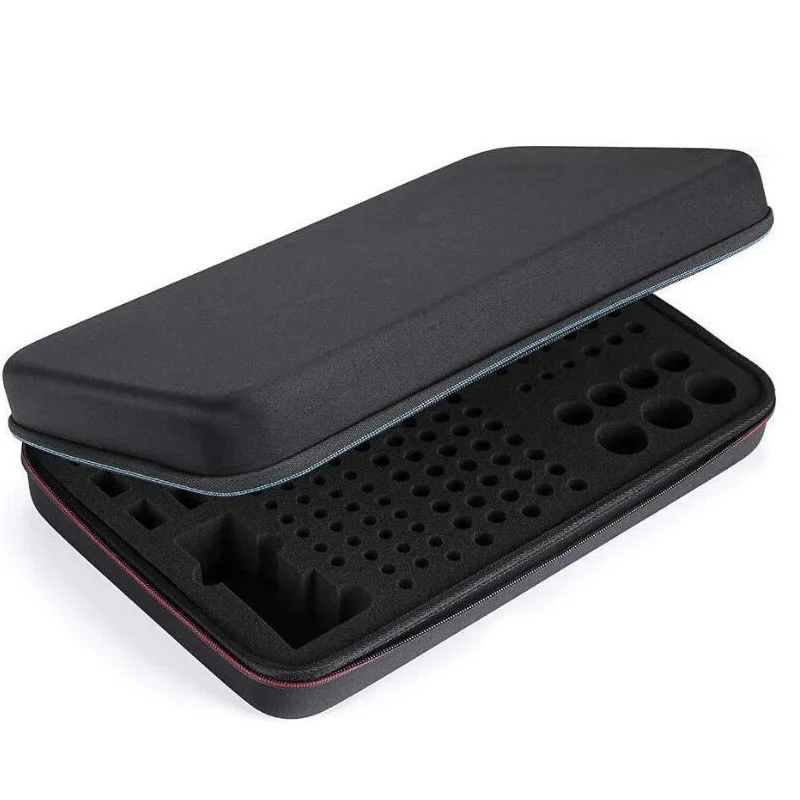 Battery Storage Box Hard Case EVA hard carrying box for various battery organiser