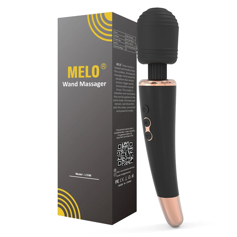  Новая модель 2021 года Большой необычный массажер Melo AV с запоминающей настройкой качественный интимный для